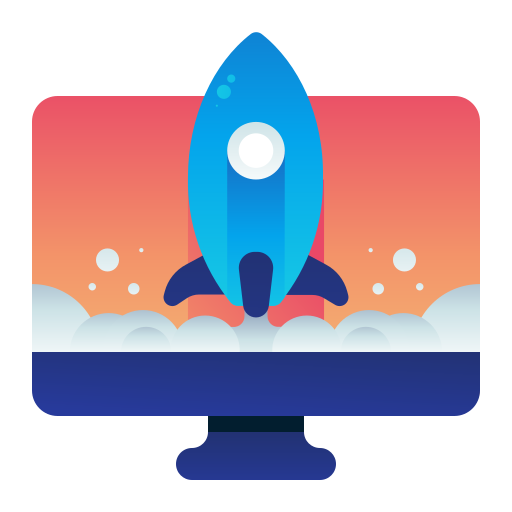 Game Manager rocket logo